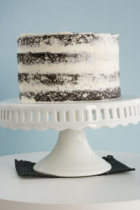 How to perfectly - and easily - frost a cake. Tons of pics!