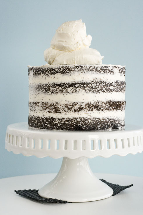 How to perfectly - and easily - frost a cake. Tons of pics!