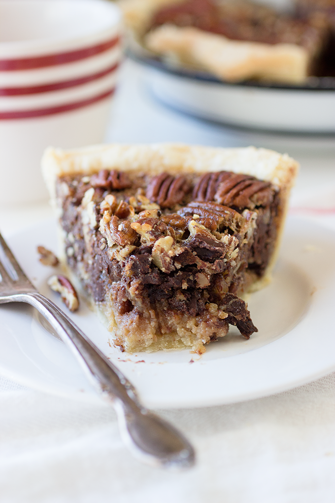 Bourbon Chocolate Pecan Pie - Whisk Kid