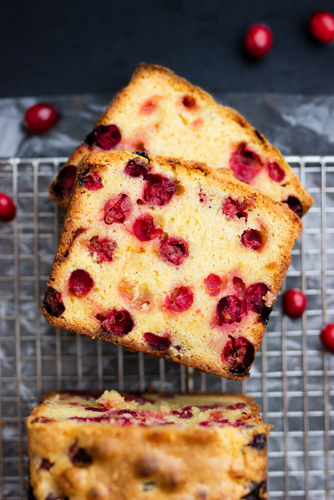 Cranberry Orange Pound Cake