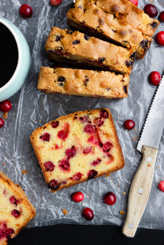 Cranberry Orange Pound Cake